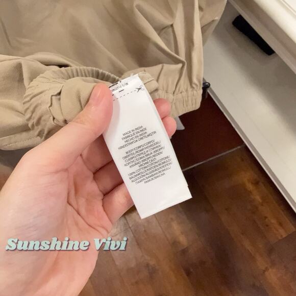 NWT Polo Ralph Lauren Women Cotton Twill JACKET Khaki XS - Picture 6 of 7